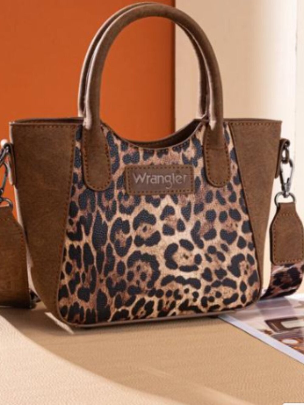 Wrangler Leopard Print Small Crossbody NWT